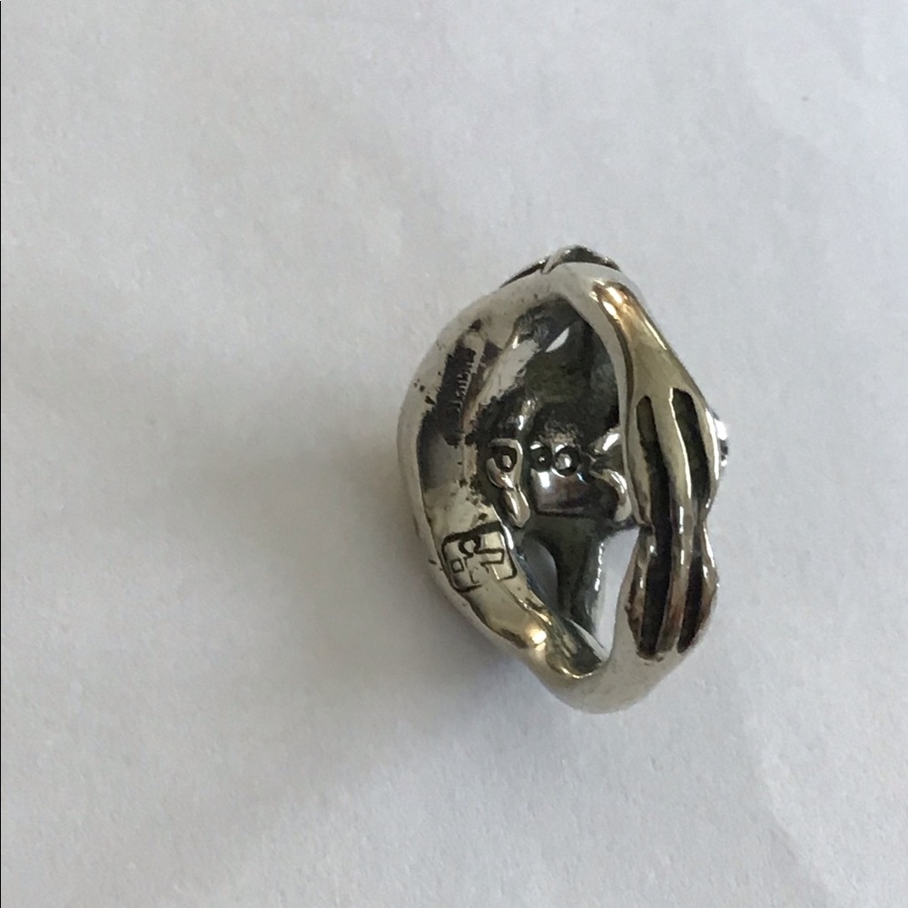 James Yesberger Sterling Frog Prince Ring Sz 5 - Picture 8 of 9